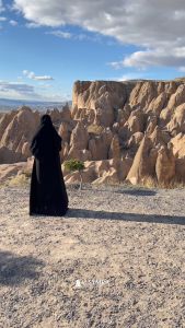 Set Pashmina Syari Hurun In Cadar Tali Size L Jetblack Alsyahra Exclusive