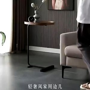 Nordic coffee table stable wooden sofa side table beside table