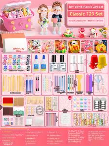 Lightweight Easy-to-Shape DIY Clay Set