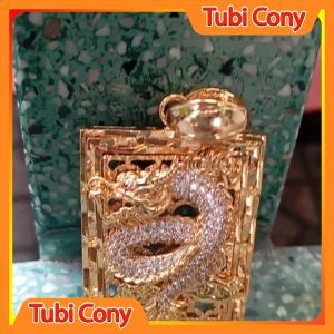 Mặt rồng nam gắn đá cao cấp M6596868-197-DX2 Tubi Cony - Dễ phối đồ - Mang đi chơi đi tiệc rất đẹp