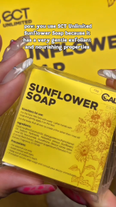 SCT Unlimited Sunflower Soap with Niacinamide 70g 10 Bars