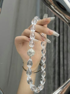 Rèm Cửa Phong Cách Pháp Cổ Điển Rèm Cửa Phòng Khách Rèm Cửa Phòng Ngủ Phụ Kiện Rèm Cửa Bằng Pha Lê Khóa Từ Móc Từ Tính