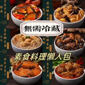 素味无穷 Veggilicious 素食料理包 Instant Meal 12款口味