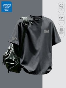 Jeanswest | Áo Thun Tay Ngắn Cotton Nam Mùa Hè Phong Cách Casual