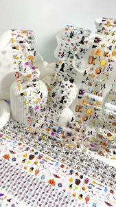 Set Foil trang trí nail lễ hội Halloween