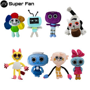 (Super Fan) Dandys World New Dandys World Plush Toys Funny Cartoon Game Character Doll Dandy World Plushie Soft Pillows Cute Dandys World Stuffed Toys for Kids Gifts