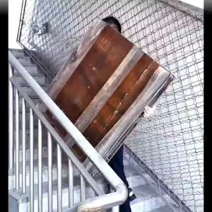 New 2-25mm 50kg Wooden Handle Wrench Heavy Aluminium Panel Carrier Plywood Carry Handle Hand Lifter Gripper Handling Tools