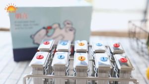 ทึ่ทำไอติม สแตนเลส304 Mold Stainless Steel Ice Cream Mould with Tray Rack