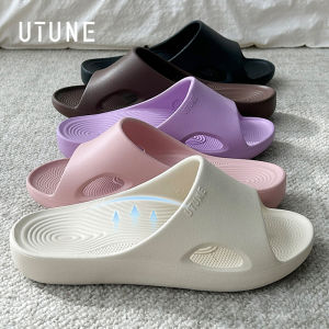 UTUNE Arch Support Indoor Women Slippers Men EVA Non-slip Soft Bathroom Home Slippers