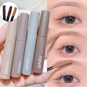 มาสคาร่าเขียนคิ้วแบบน้ำสีน้ำตาลอมเทาย้อมสีครีมสักมาสคาร่าคิ้วคงทนกันน้ำเครื่องสำอางสำหรับแต่งสี