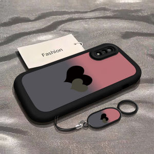 เคสโทรศัพท์รุ่น Honor 9x pro รุ่นใหม่ ลายหัวใจสีระยิบระยับ ดีไซน์เก๋ไก๋ สไตล์นักเรียน เคสโทรศัพท์แบบหนังยาง ป้องกันการตกหล่น