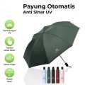 Payung Lipat Otomatis Buka Tutup Anti Sinar UV / Payung Lipat Anti Sinar UV. 