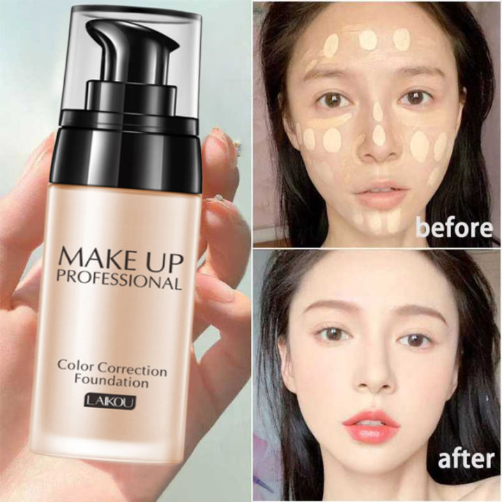 Liquid foundation Matte foundation 40g / Up to 24H wear / Tekstur ringan / Dewy finish