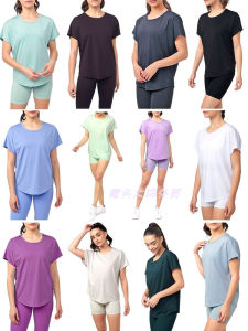 Áo Thun Nữ Cỡ Lớn Mùa Hè Cổ Tròn Rộng Rãi Nhanh Khô Chạy Bộ Leo Núi Thoáng Khí Lưới Tay Ngắn Nhanh Khô Chất Liệu Polyester