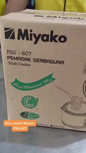 Miyako PSG-607 Multi Cooker - Rice Cooker - Penanak Nasi - Putih