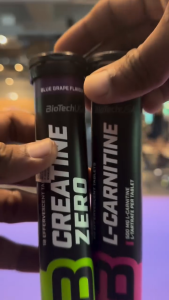BiotechUSA: L-Carnitine Effervescent Tube 500mg per tablet 20 tablets per tube