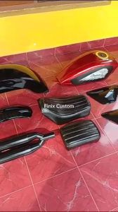 SELEBOR SPAKBOR BELAKANG BOBBER Jumbo SPORTSTER LEBAR SETENGAH LINGKAR