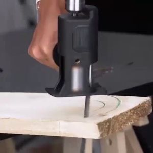 Adaptor mesin Bor Jadi Gergaji Adapter Bor jadi Jigsaw Untuk Potong Saw free 3 pcs mata recipr