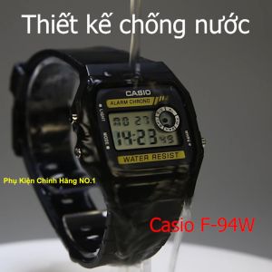 Đồng Hồ Nam Casio F-94W9 .d. Made In Thailand Chống Nước Siêu Bền Pin Lâu