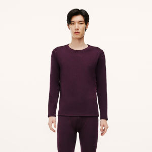 HLA | Mens Thermal Underwear Set Fleece Lined Thickened Winter Base Layer Close Fit Warm Clothes HLA Home Style Simple Design