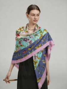 Pierre Cardin | Khăn Choàng Cashmere Đa Năng Ấm Áp