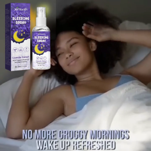 Ximonth Lavender Sleep Spray helps relieve anxiety สเปรย์ลาเวนเดอร์สำหรับการนอนหลับ ช่วยบรรเทาความวิตกกังวล ผ่อนคลายร่างกายและจิตใจ ช่วยให้คุณหลับได้อย่างสบายและมั่นใจ