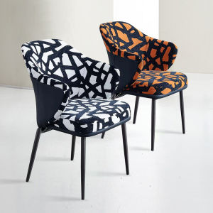 DUOBAOFUXING | Modern Simple Style Armchair For Dining and Study