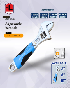 SICHER by QUEEN BEE 6 Inch to 12 Inch /150 to 300mm Adjustable Wrench