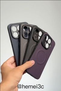 For Xiaomi 15T / 15T Pro Casing Carbon Fiber Pattern Leather Magnetic Hard Phone Case Cover