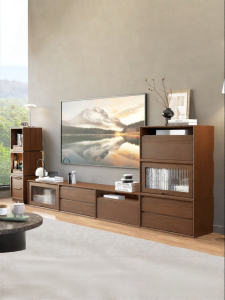 SUMUYUAN | Modular Freely Combinable Solid Wood TV Cabinet