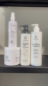 FOURA Anti-Yellow Shampoo for Blonde Bleached & Colored Hair | Purple Shampoo