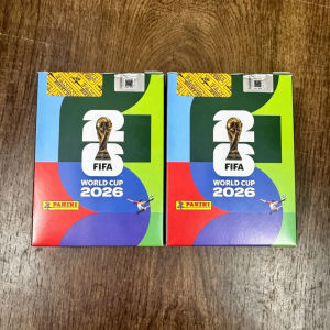 Panini | 2026 50 Packs Genuine Panini Official FIFA World Cup Soccer Card Sticker Pack&Limited Edition Collection Soccer Memorabilia Set