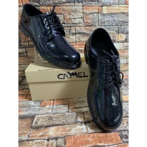 Waterproof security guard shoes (camel)