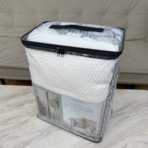 ถุงใส่ผ้านวมดามโครงเหล็ก สำหรับจัดเก็บเครื่องนอน หมอน ตุ๊กตา