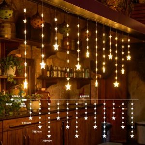 LED Colored Lamp Star Light Curtain Light Outdoor Camping Birthday Scene Ambience Light Courtyard B & B Room Decorative Lights