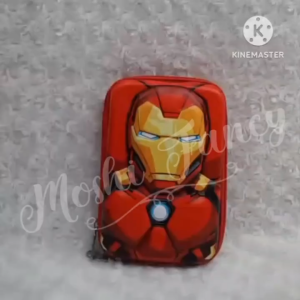 Tempat Pensil Karakter Dua Muka / Pencil Case Anak Laki-Laki - Iron Topeng