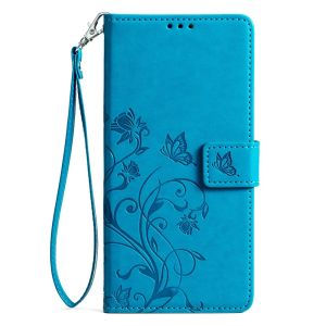 Fashion Wallet Phone Case for Samsung Galaxy M15 M34 M14 M13 M22 M12 M11 M31S M31 Prime Butterfly Motifs Flip Cover Leather Case
