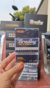 Kail Pancing Milano Bradley Mittsu Two Tone Super Tajam Kuat Dan Tahan Lama Ready Ukuran 1-8