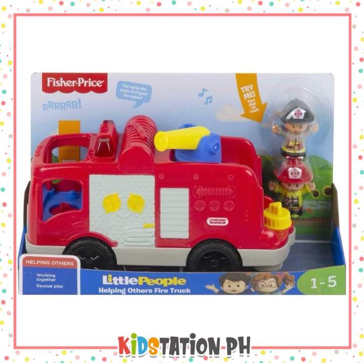 Fisher Price Little People Helping Others Fire Truck | Lazada PH