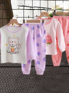 Bộ Đồ Trẻ Em Mùa Xuân Thu Cho Bé Gái Bộ Đồ Hai Mảnh Mặc Ngoài Trời Bằng Vải Cotton Thường Ngày Cho Bé Gái Từ 6 Tháng Đến 6 Tuổi