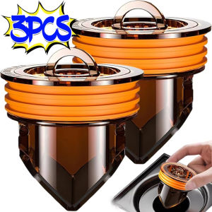 3/1Pcs Shower Floor Drain Backflow Preventer Sewer Core Gravity Induction Floor Drain Core PP Anti Odor Strainer Bathroom Tools