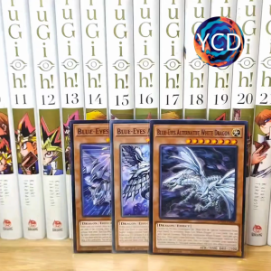 [YCDcardgame] Thẻ bài Yugioh Chính Hãng Set 3 lá Blue-Eyes - Common