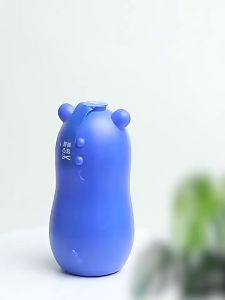 Cute Bear Blue Bubble Toilet Cleaner Long-Lasting Toilet Bowl Cleaner Odor Removal Flush Toilet Cleaning Tools Remover Urine Stain Household Bathroom Accessories