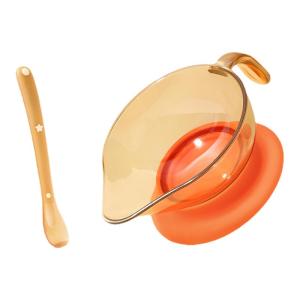 Baby Solid Food Bowl Baby Special PPSU Olecranon Bowl Newborn Feeding Water Eat Rice Cereal Spout Duckbill Bowl Spoon