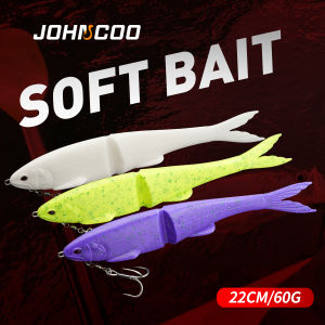 220mm 60g big size Swimming Bait slowly sinking soft fishing lure fishing bait predator fishing lure