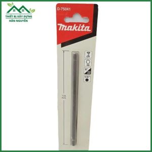 Mũi vít lục giác Makita H4H5H6 dài 150mm có nam châmchuôi lục giác 1/4"