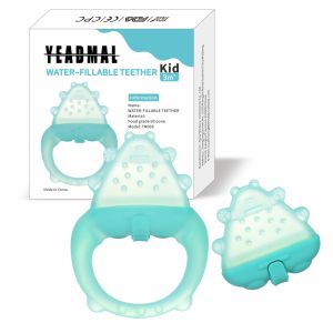 Freezable Baby Silicone Teething Toys – Cooling Relief for Babies 0-12 Months BPA-Free Water-Filled & Ice Teething Toys Safe