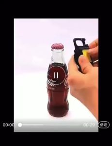 Senter Mini Lampu LED COB Gantungan Kunci Rechargeable Keychain Lampu Emergency Free USB