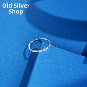 WU YUE JEWELRY | Simplicity Silver 925 Plain Ring