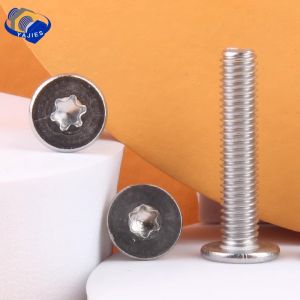 CM SS A2-70 5-10Pcs M5 M6 304 Stainless Steel Bolts Six 6-Lobe Torx Ultra Thin Super Low Flat Wafer Head Bolt Screw